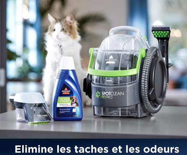 Test, avis BISSELL SpotClean Pet Pro 15585 : le meilleur nettoyeur pour  taches incrustées 