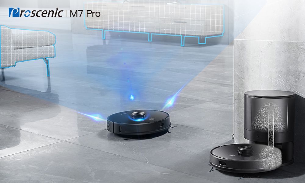 Test, avis Proscenic M7 PRO : le robot laveur 2 en 1 pas cher