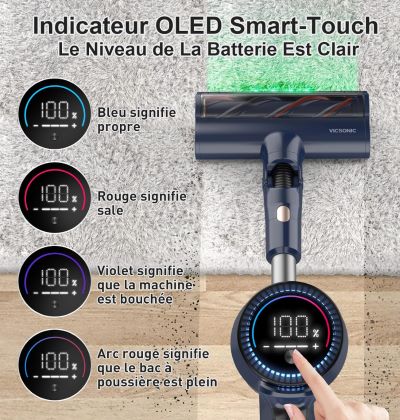 Indicateur OLED Smart touch