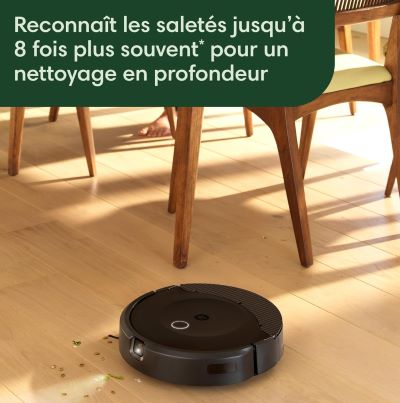 iRobot Roomba Combo 10 Max - reconnait les saletés